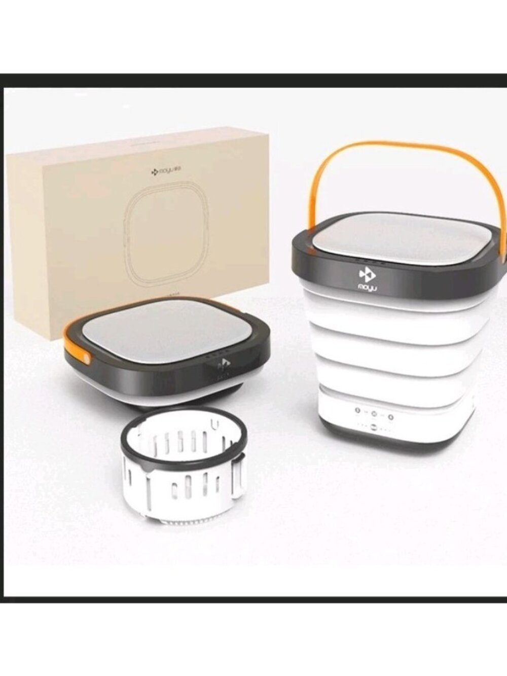 Portable Washing Machine Mini Washer Foldable Washer and Spin Dryer Small Travel